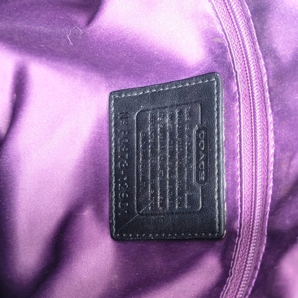 COACH Leather Patchwork Shoulder Bag P16 - Picture 5 of 10